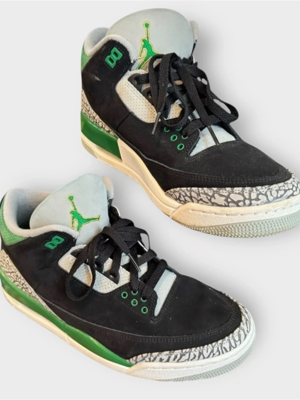 Air Jordan 3 Retro Pine Green Black Green (2021) Men’s 9